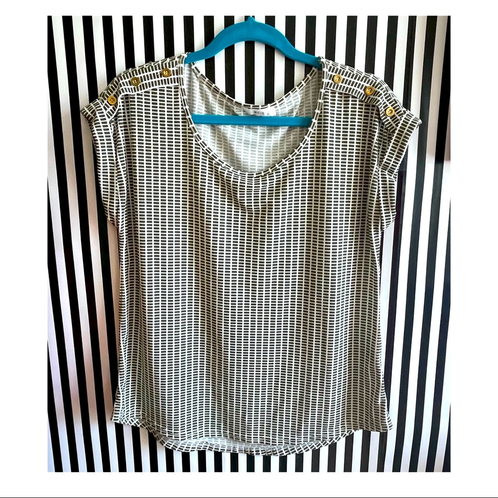 Hunter Green Short sleeve blouse
